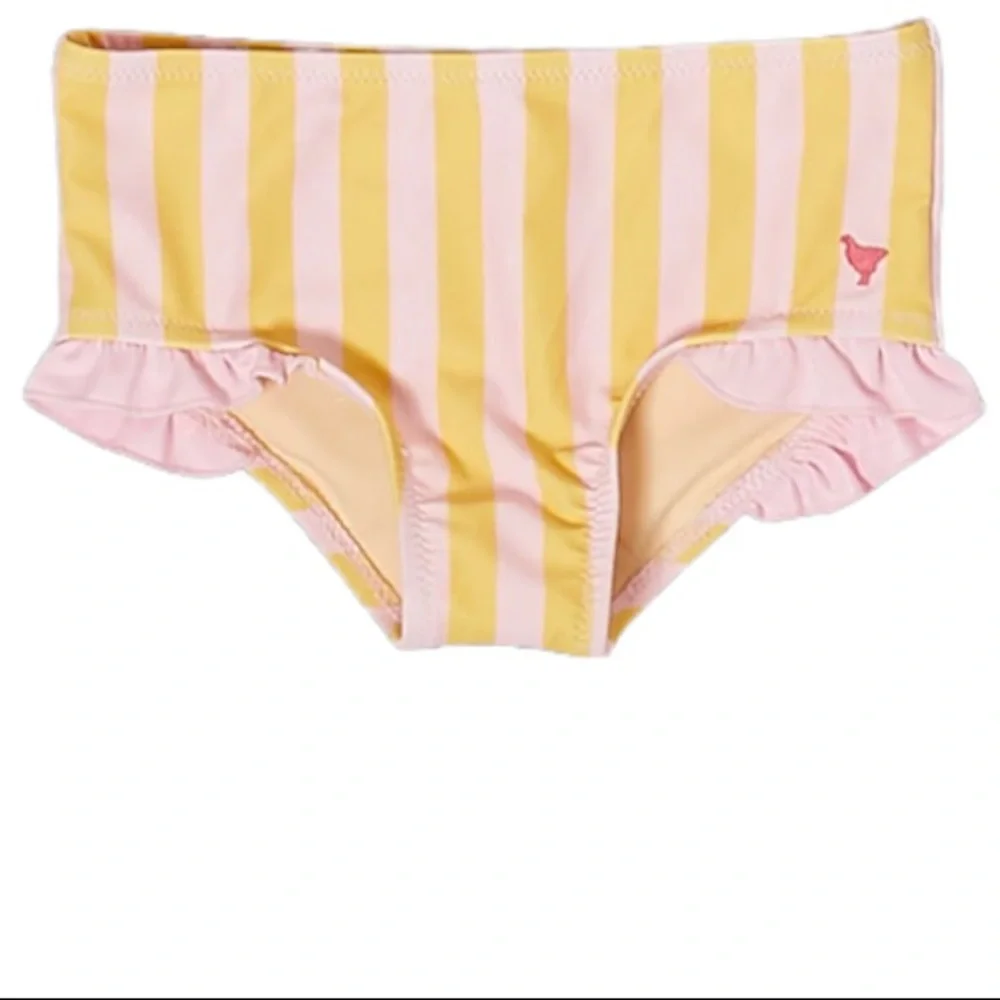 PINK CHICKEN - Joy Tankini Swimsuit in Antique White Lemons - Picture 8 of 15